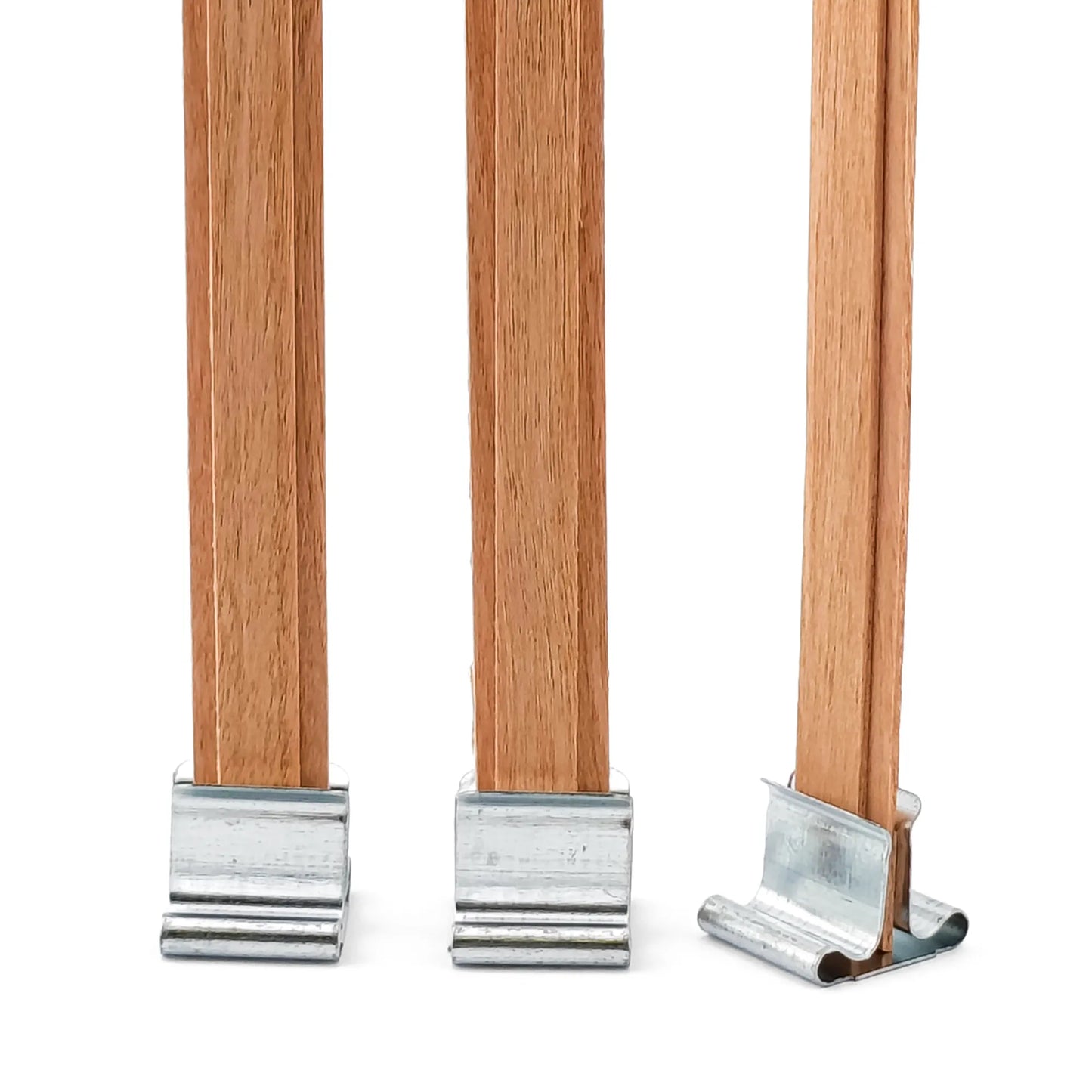 Pabilo de Madera para Velas - Doble 10×150 mm - Mecha de Madera con Fichas