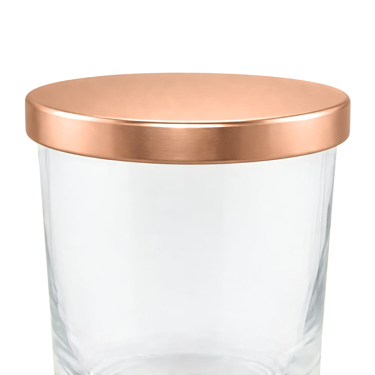Tapa de Aluminio XL para vasos de velas - Oro Rosado