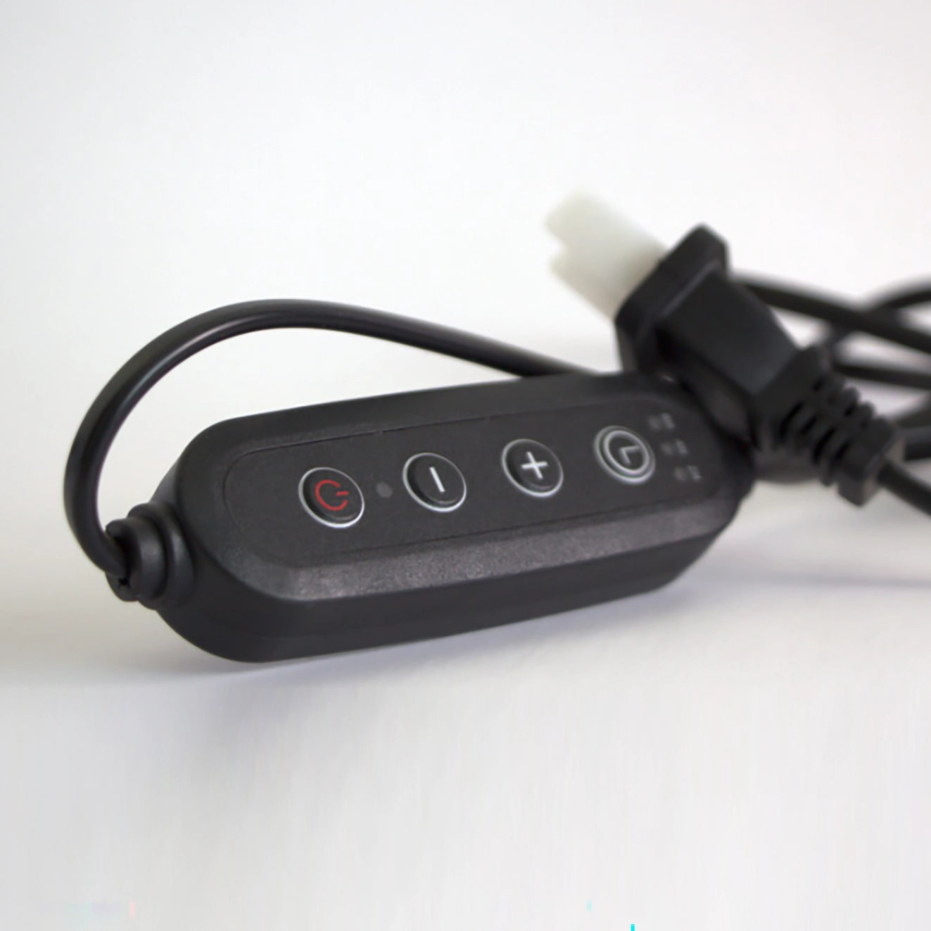 Lámpara Calentadora de Velas Aromáticas – Derretidor Eléctrico de Cera para Aromaterapia - 4 Niveles de Intensidad y Temporizador - Pequeño - Negro