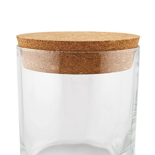 Tapa de Corcho XS para Vasos de Velas - Tapa Ecológica Natural para Vasos de Velas