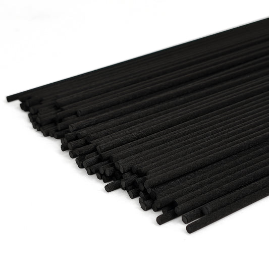 Varillas para Difusor - 25cm - Difusor Sticks - Varitas de Fibra para Difusores- Color Negro