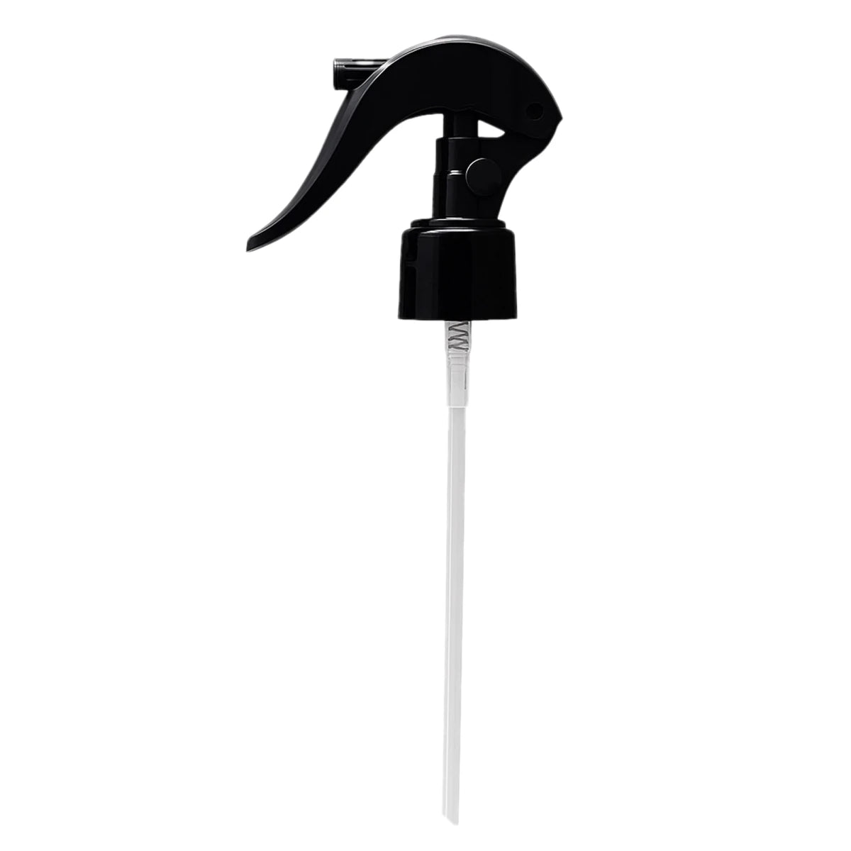 Atomizador Mini Trigger con Seguro para Botellas Plástico - Rosca R - 24/410 - Negro - Candle Craft