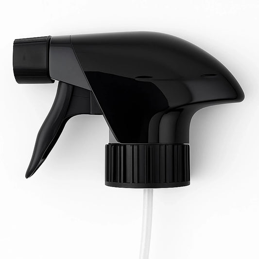 Atomizador Tipo Trigger - Rosca 28/410 - Doble Modo de Disparo Brisa y Chorro - Negro - Candle Craft