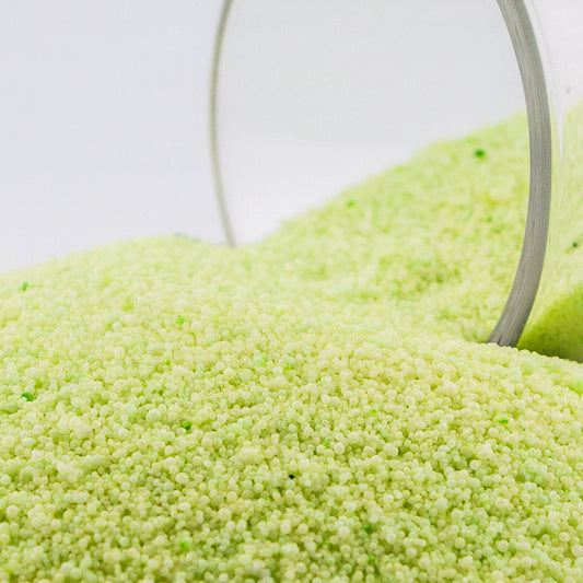 Cera de Arena Color / Cera de Nieve Vegetal para Velas Decorativas - Verde Pastel - Candle Craft