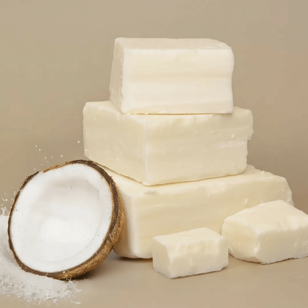 Cera de Coco en Bloque para Velas en Frasco / Velas de Masaje - Bajo Punto de Fusión (BPF) - Candle Craft