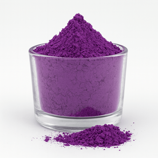 Colorante en Polvo para Velas - Alta Concentración - Color: Morado Fluorescente - Candle Craft