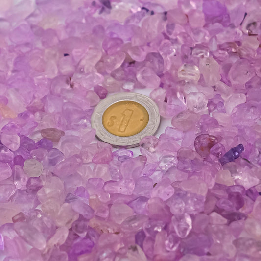 Cuarzo Amatista Lavanda Confeti – Piedra de Protección, Intuición y Calma Espiritual - Candle Craft