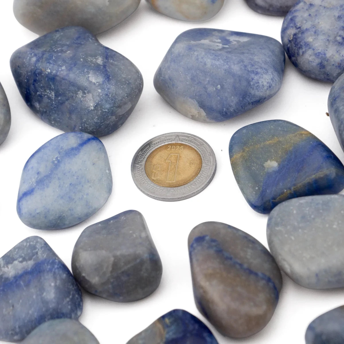 Cuarzo Azul Pulido – Piedra Preciosa de la Calma y la Comunicación para Armonizar Energías - Candle Craft