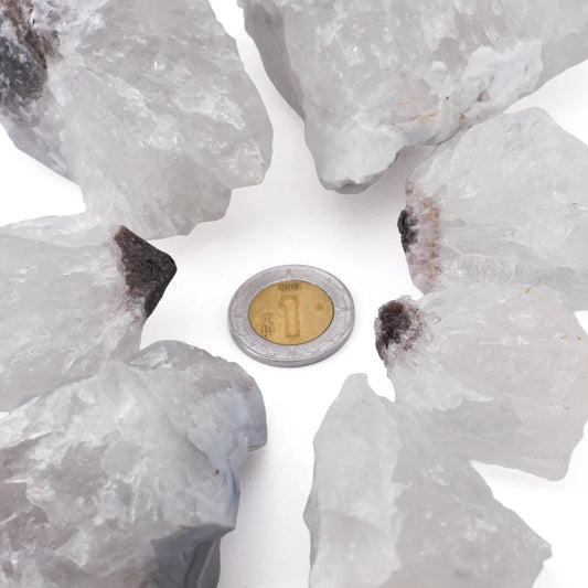 Cuarzo Blanco Bruto – Piedra de Pureza, Luz y Limpieza Energética - Candle Craft