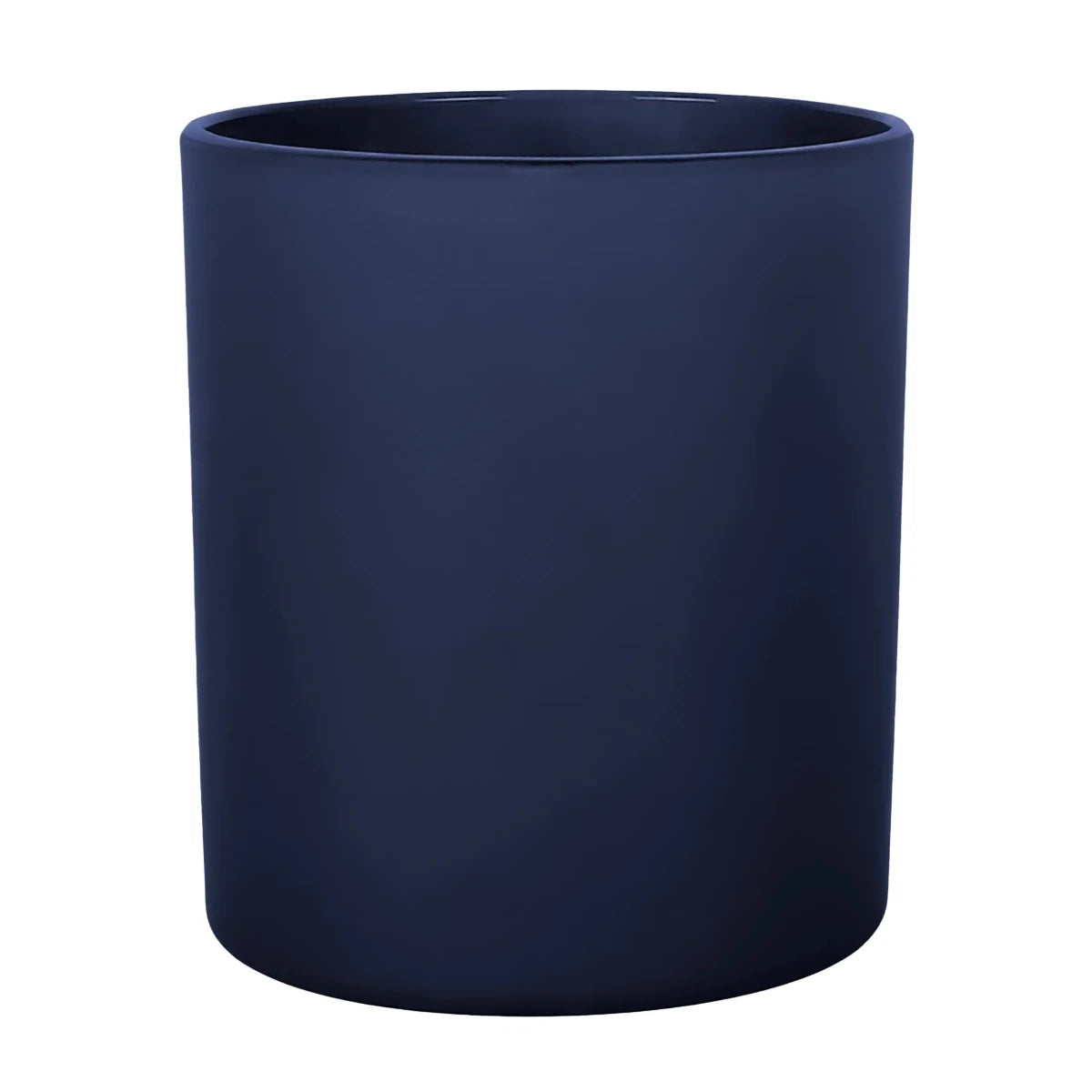 EOL - 450ml - Mónaco Vaso de vidrio para velas - Frasco Gris Carbón Mate - Candle Craft