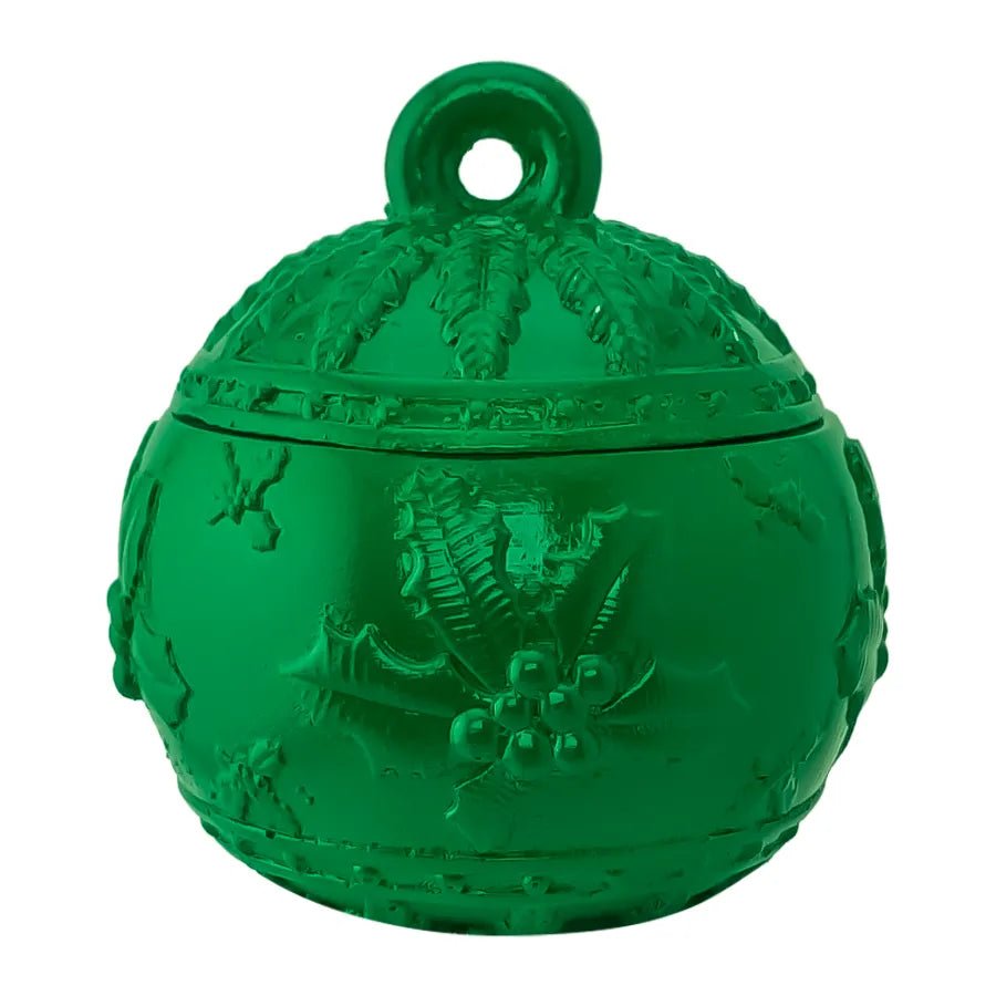 Esfera de Navidad de Concreto para Velas Navideñas 60ml - Verde (Edición Especial de Navidad) - Candle Craft