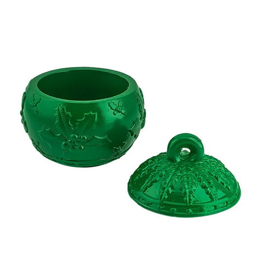 Esfera de Navidad de Concreto para Velas Navideñas 60ml - Verde (Edición Especial de Navidad) - Candle Craft