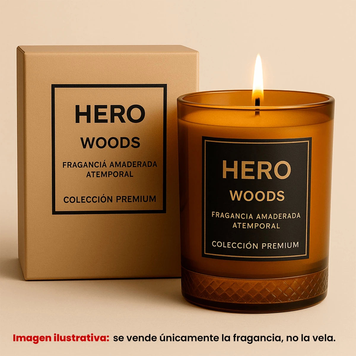 Fragancia Candle Craft - Burberry Hero - Héroe de Burberry - Inspirada en Burberry® - Candle Craft
