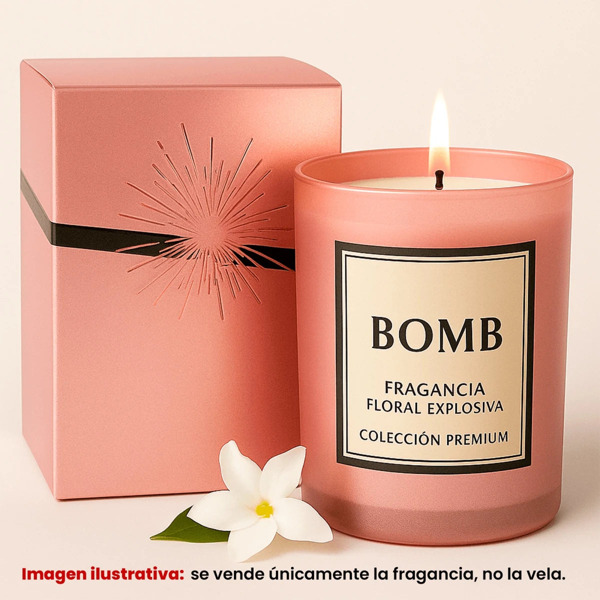 Fragancia Candle Craft - Flowerbomb - Bomba Floral - Inspirada en Viktor & Rolf® - Candle Craft