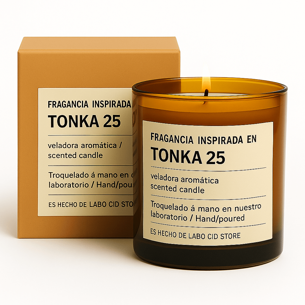 Fragancia Candle Craft - Tonka 25 - Haba Tonka 25 - Inspirada en Le Labo® - Candle Craft