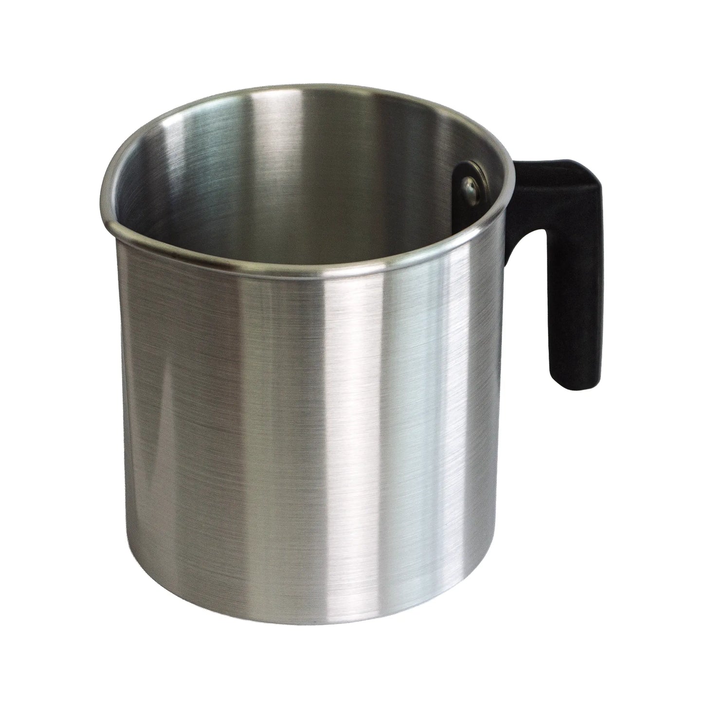 Jarra de Aluminio para Derretir Cera y almohadillo térmica - 1.2 Litros