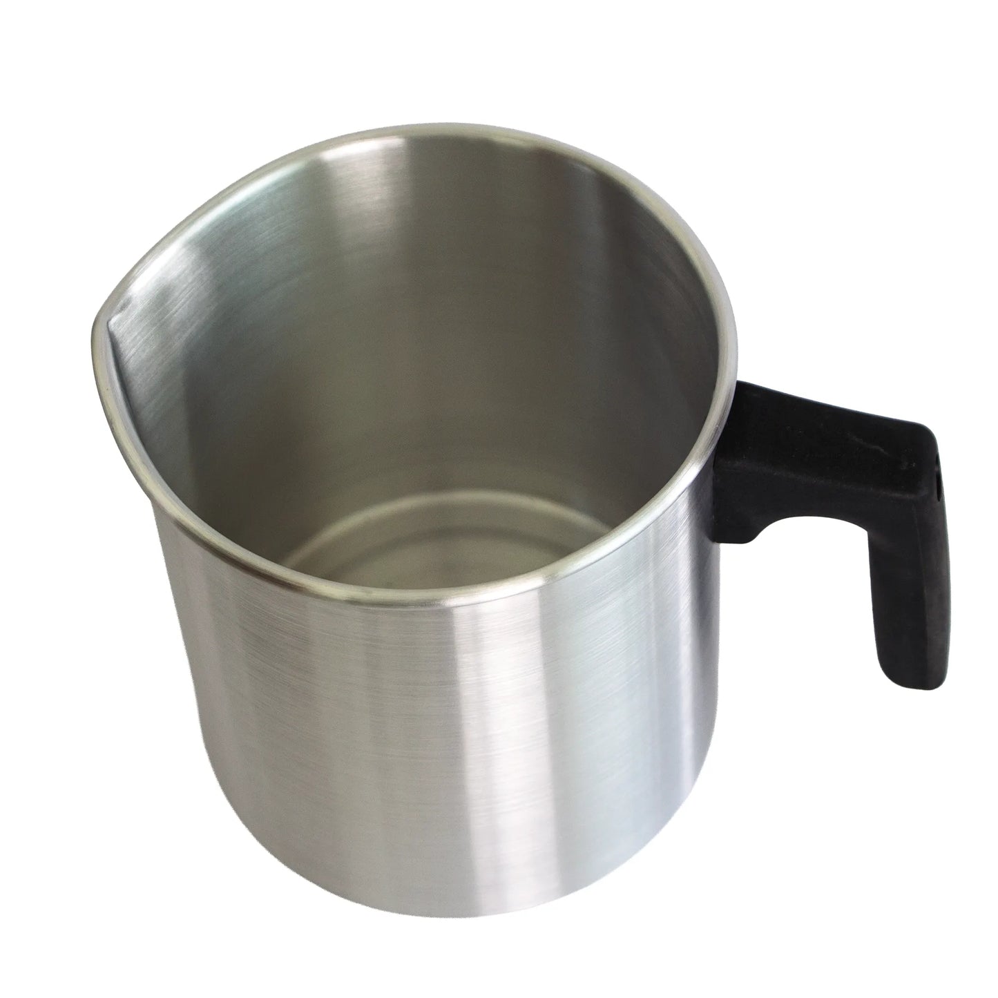 Jarra de Aluminio para Derretir Cera y almohadillo térmica - 1.2 Litros
