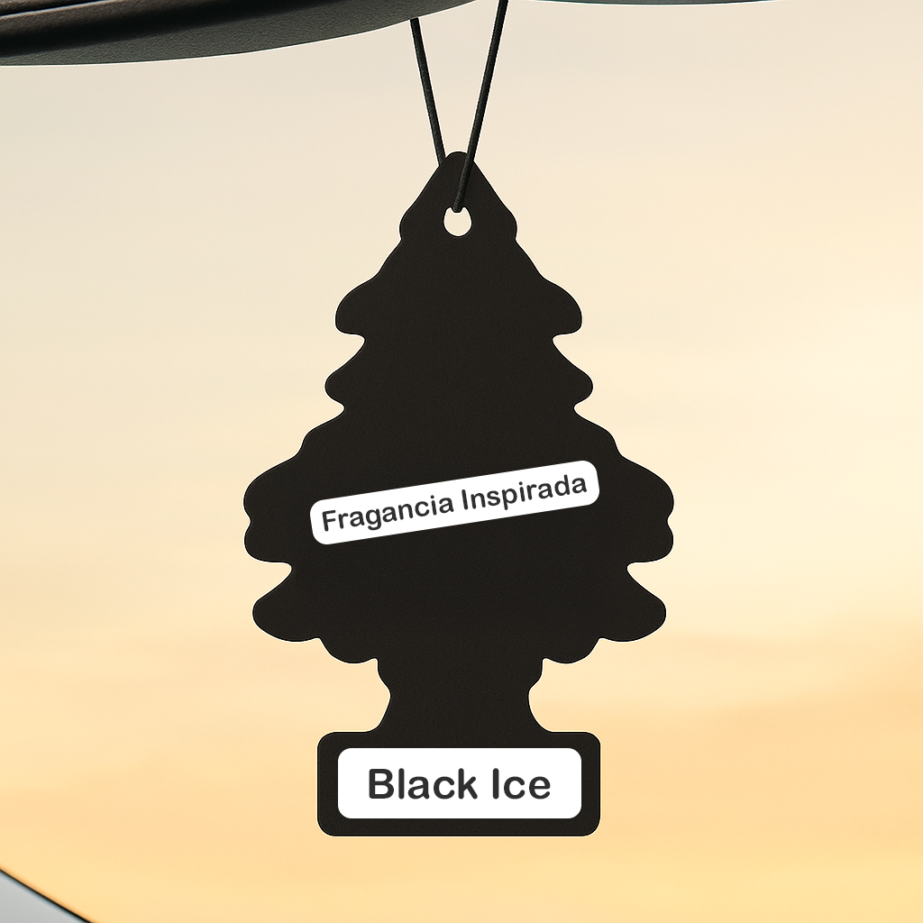 Fragancia Candle Craft – Black Ice – Hielo Negro – Inspirada en Little Trees®