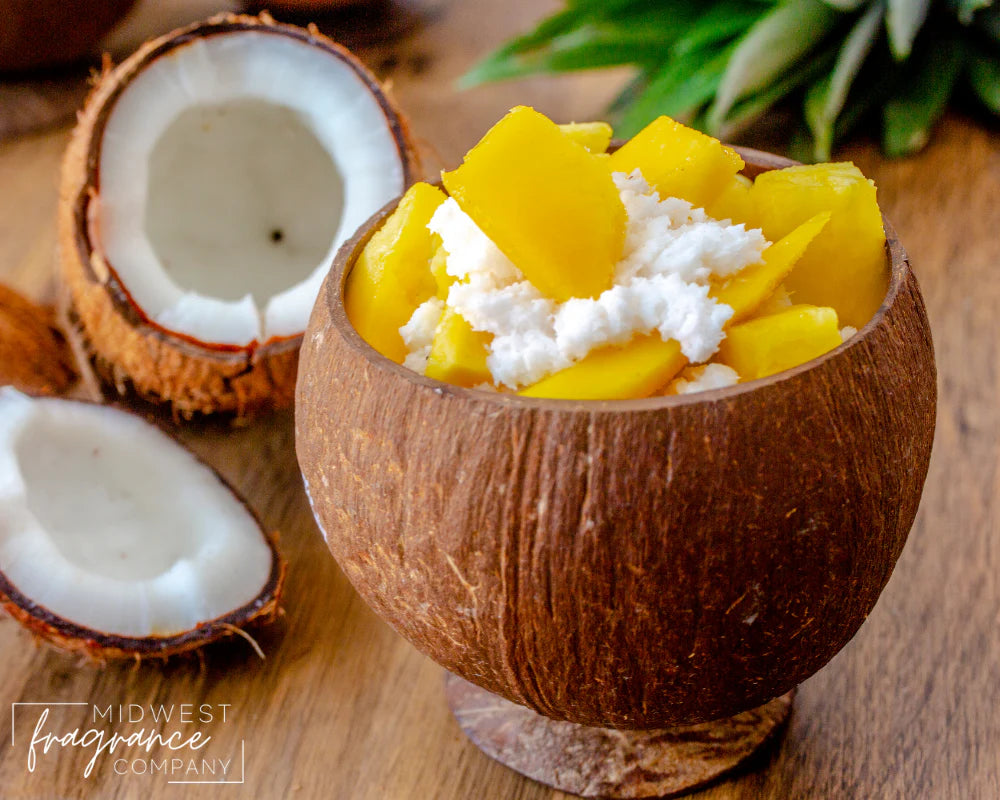 Fragancia Midwest Fragrance Company - Mango + Coconut Milk - Mango y Leche de Coco - Importado de USA