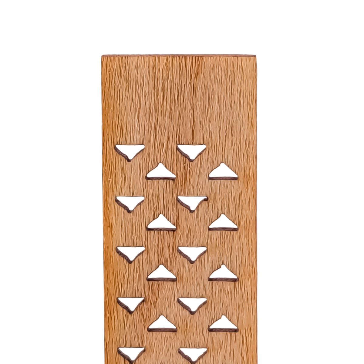 Pabilo de Madera para Velas - Diseño Ranurado Huecos - 12.5×150 mm - Mecha de Madera con Fichas - Candle Craft