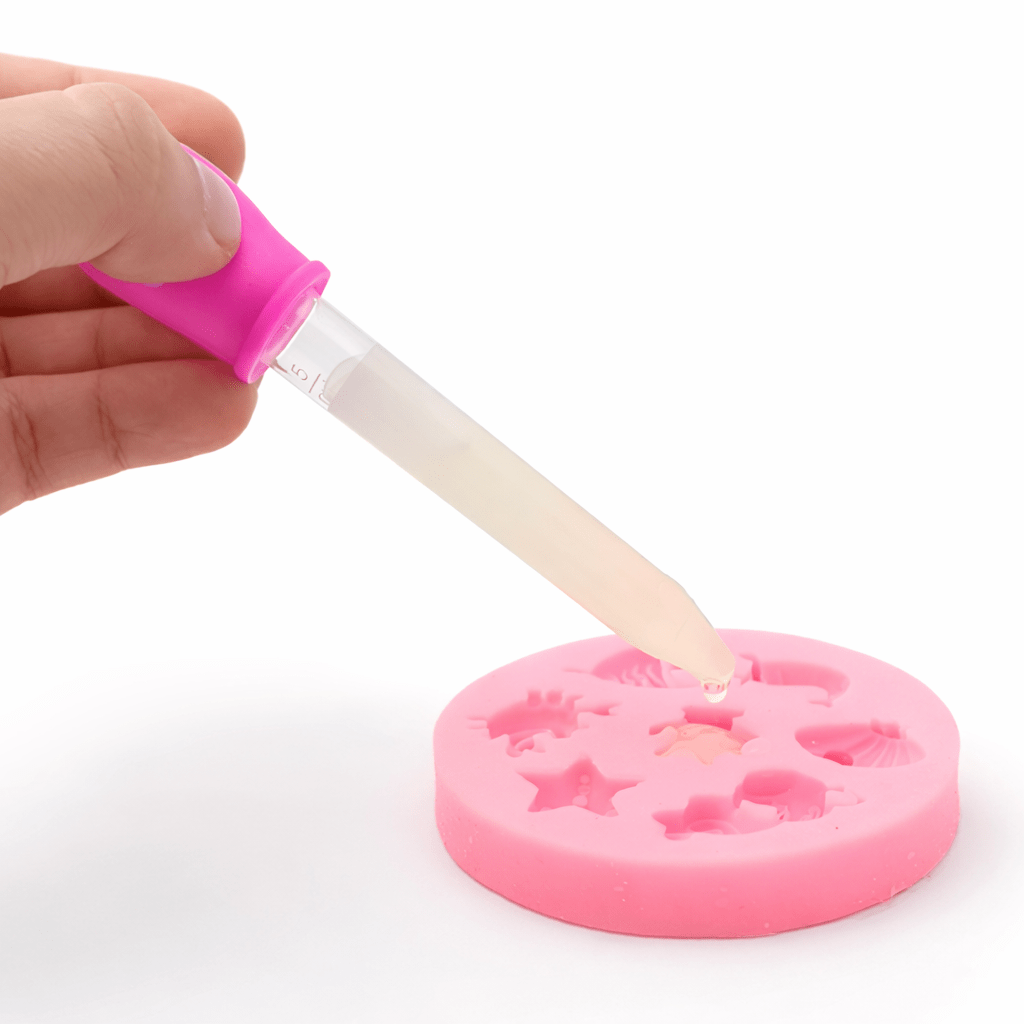 Set 6 pzas - Pipetas de 5 ml para Cera y Fragancias - Gotero plástico graduado - Wax Dosier - Candle Craft