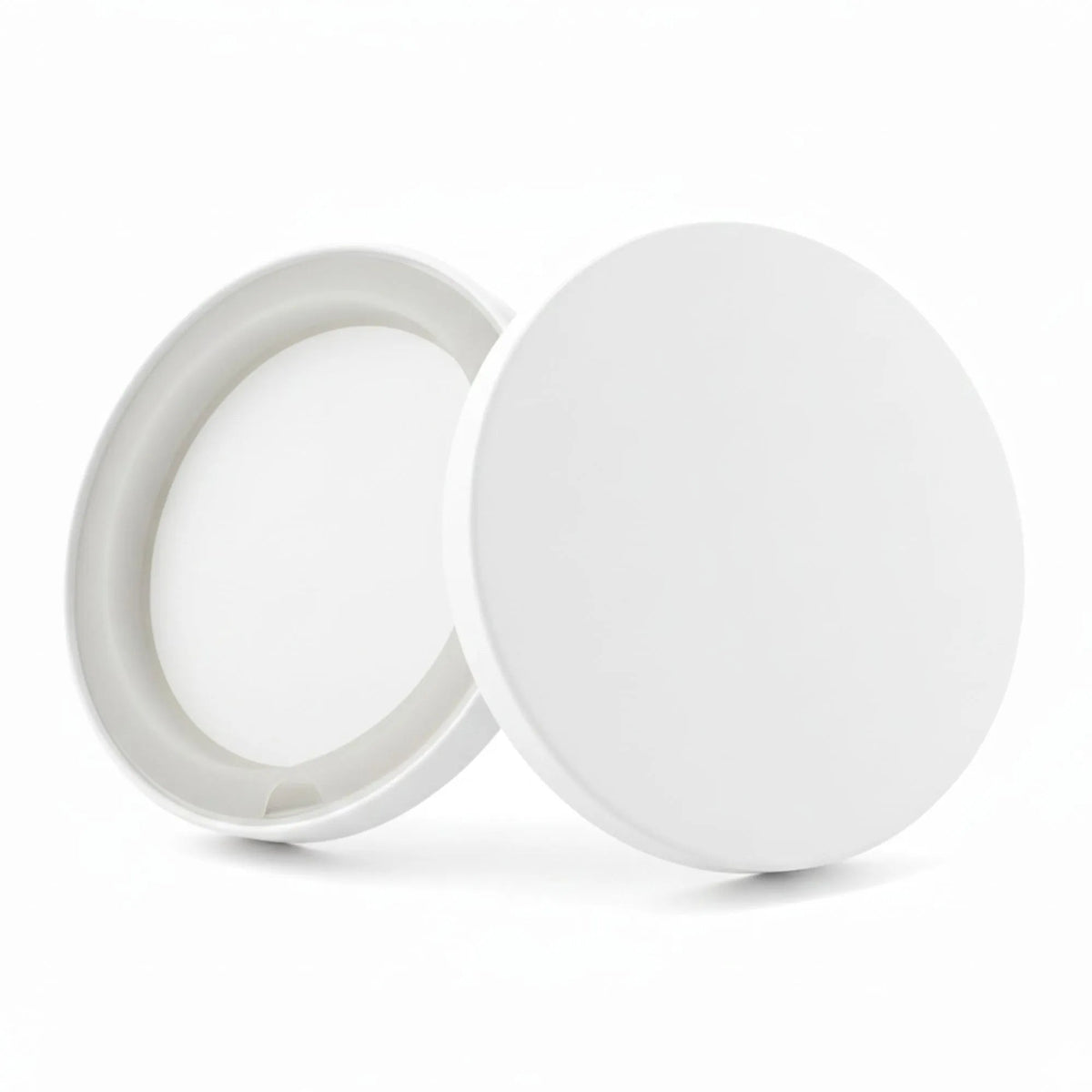 Tapa de Aluminio M para vasos de velas - Tapa para Vela Color Blanco Mate - Candle Craft