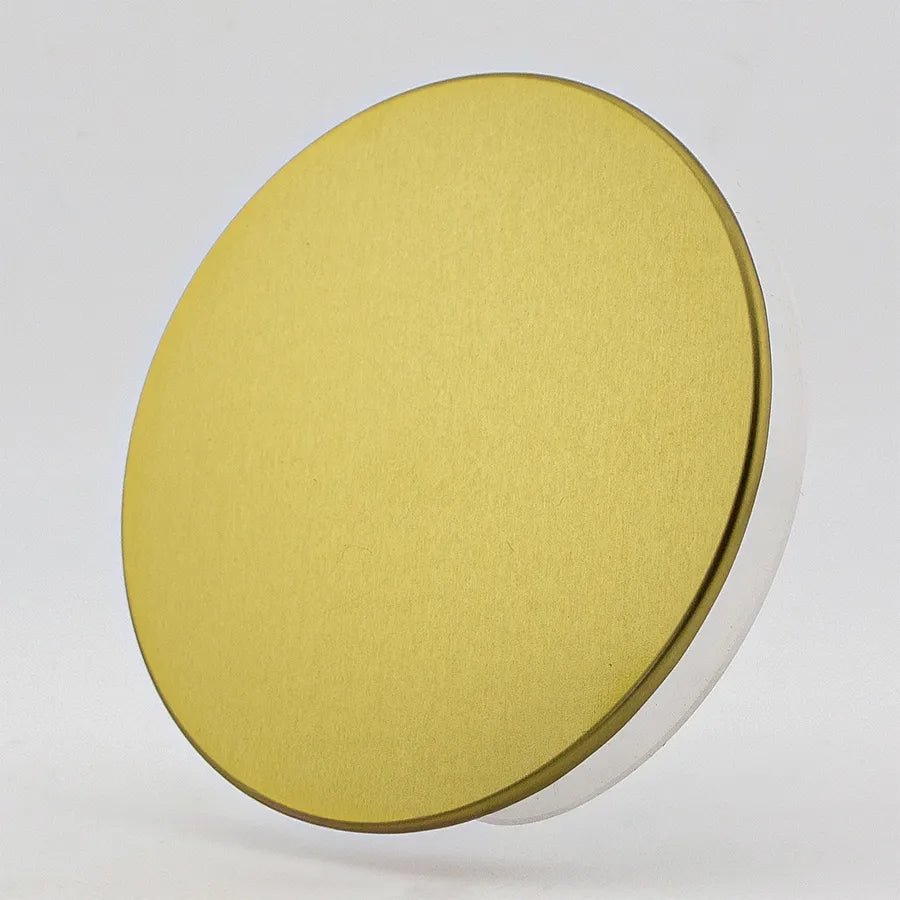 Tapa de Aluminio XL Delgada para Vasos de Velas – Tapa para Vasos de Velas - Dorada - Candle Craft