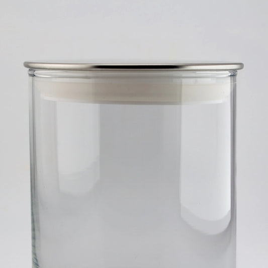 Tapa de Aluminio XL Delgada para Vasos de Velas – Tapa para Vasos de Velas - Plata - Candle Craft