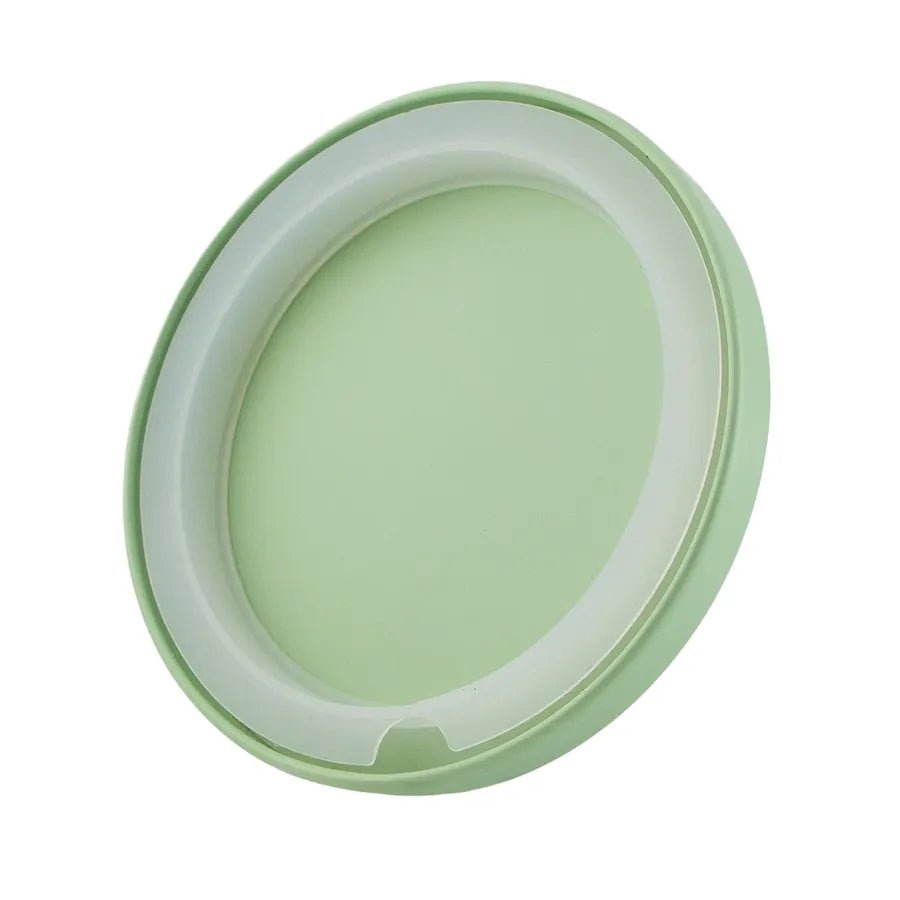 Tapa de Aluminio XL para vasos de velas - Tapa para Vela Color Verde Pastel Mate - Candle Craft