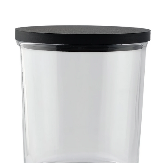 Tapa de Plástico XXS para Vasos de Velas - Negro - Candle Craft
