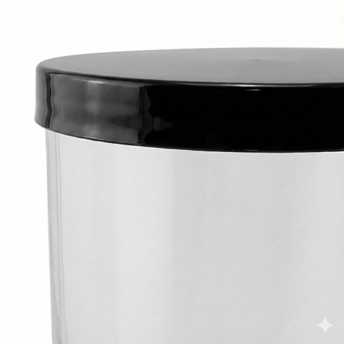 Tapa Plástica para Velas – PVC Protectora para Velas - Tamaño: XL - Negro Brillante - Candle Craft