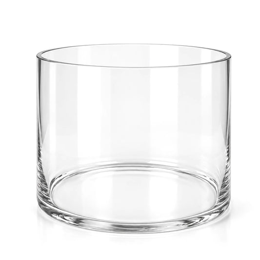 4100ml - Mónaco Vaso de Vidrio para Velas Extra Grande - Frasco Cristal Transparente