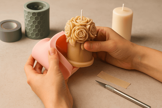 6 tips para desmoldar proyectos de cera sin romperlos 🕯️✨ - Candle Craft
