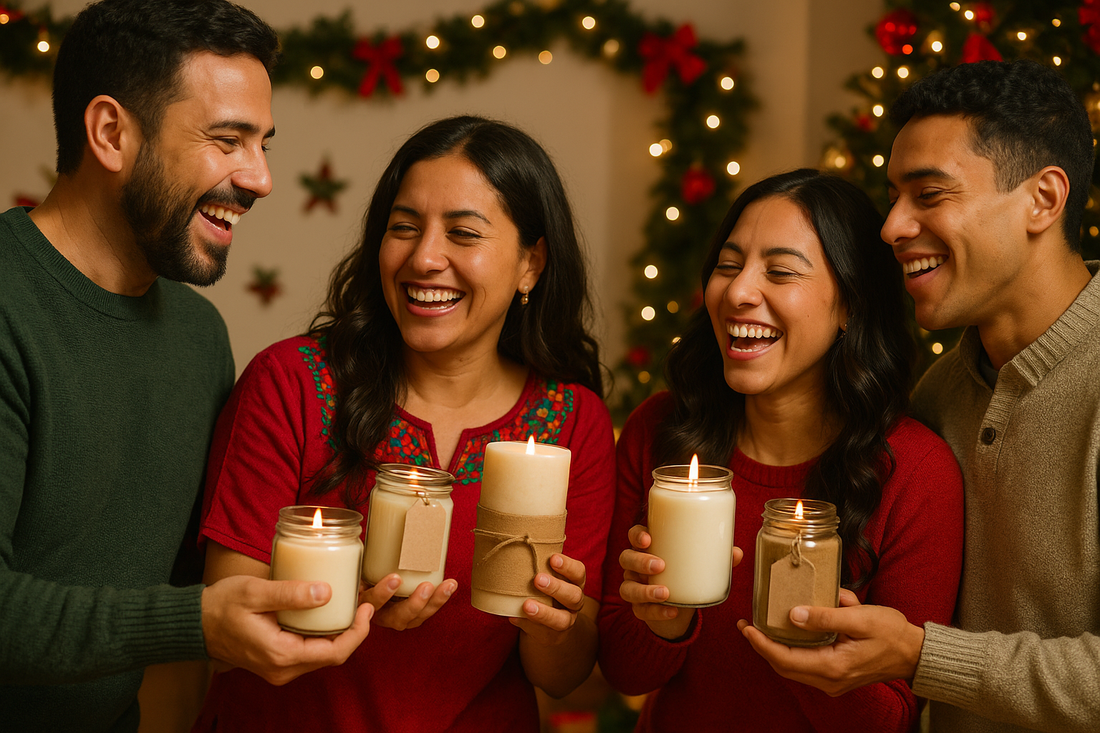 Idea Perfecta: Intercambio de Velas con amigos o familiares 🎄