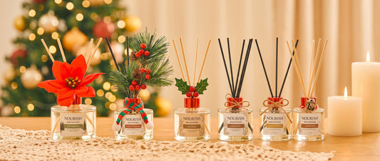 Difusores aromáticos como regalos de Navidad: ideas para crear sets que se vendan