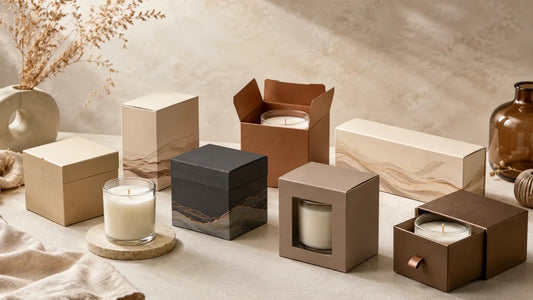🎁 Cajas para velas: formas, tamaños y usos que hacen más atractivo tu producto - Candle Craft