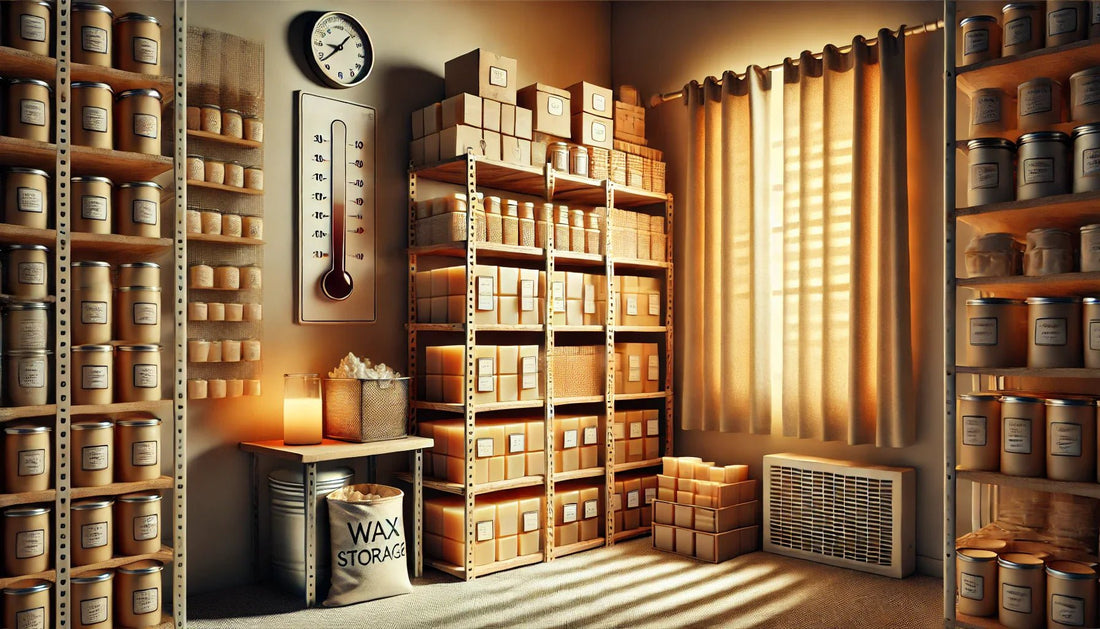 Cómo Almacenar y Prolongar la Vida Útil de la Cera para Velas - Candle Craft