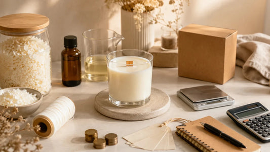 🕯️ ¿Cómo calcular el precio de una vela artesanal según tu inversión? - Candle Craft