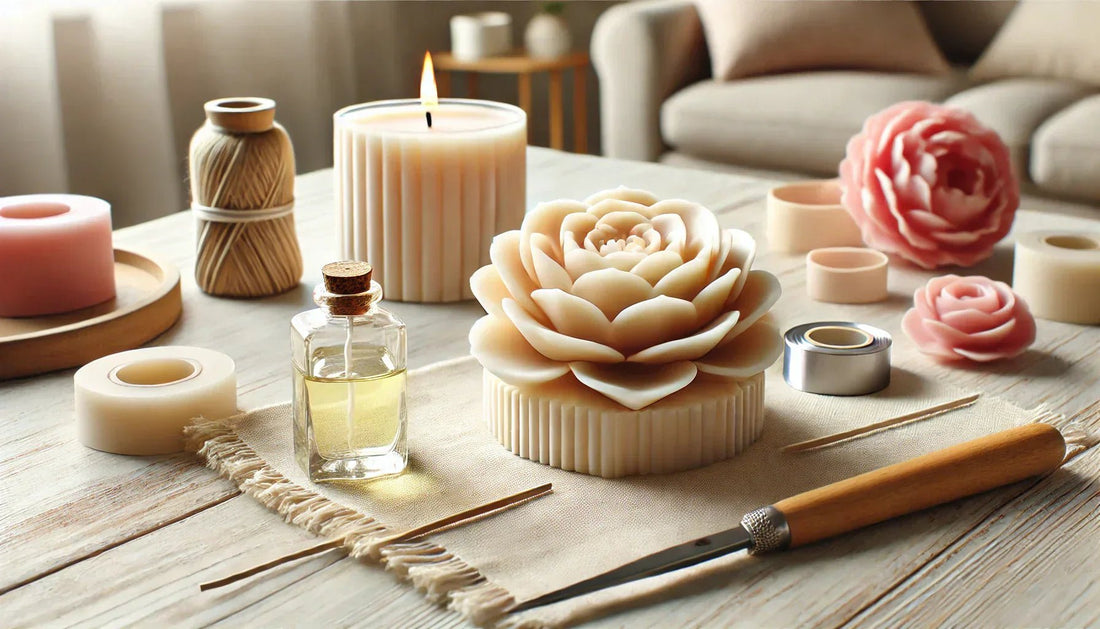 Cómo hacer velas florales: guía fácil para llenar tus espacios de encanto artesanal - Candle Craft