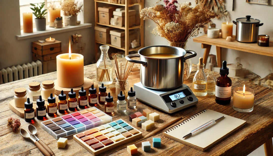 ¿Cuándo agregar colorante a tu cera para velas? Guía completa para lograr velas con colores vibrantes y consistentes - Candle Craft