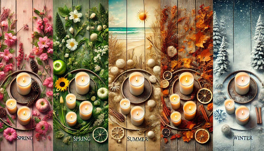 Fragancias amaderadas para cada estación: inspiración aromática todo el año - Candle Craft