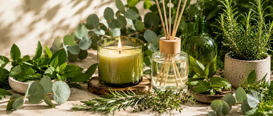 🌿 Fragancias verdes y herbales para velas, difusores y espacios frescos - Candle Craft