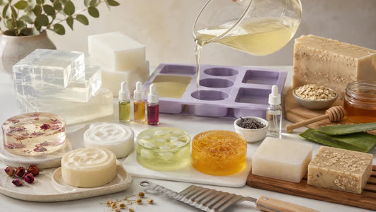🧼 Glicerina para jabones: tipos, diferencias y usos recomendados para crear jabones artesanales - Candle Craft