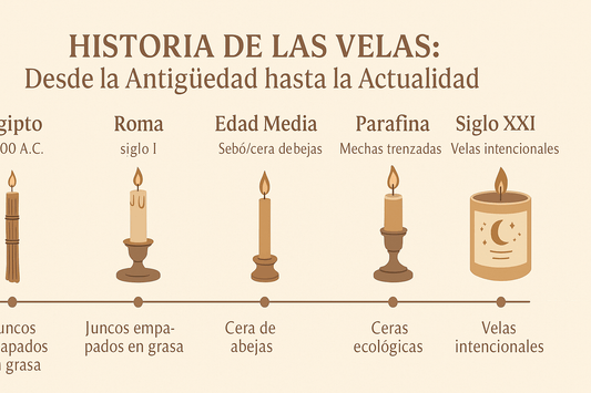 🕯 Historia de las Velas: Desde la Antigüedad hasta la Actualidad - Candle Craft