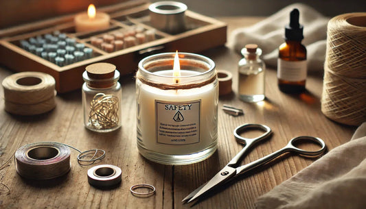 Importancia de las etiquetas de seguridad en las velas - Candle Craft
