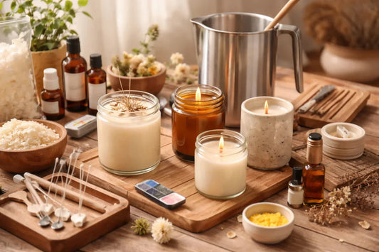 🕯️ Kit básico para hacer velas en casa: herramientas esenciales para empezar desde cero - Candle Craft