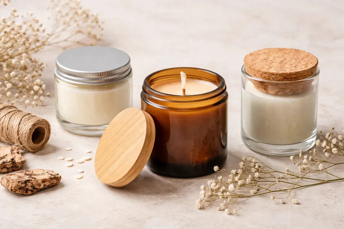 La importancia de elegir la tapa correcta para tus velas: el detalle que eleva su valor ✨🕯️ - Candle Craft