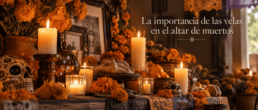La importancia de las velas en el Altar de Muertos - Candle Craft