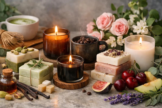 🌸Los aromas para jabones y velas más vendidos en 2026: tendencias + combinaciones irresistibles - Candle Craft