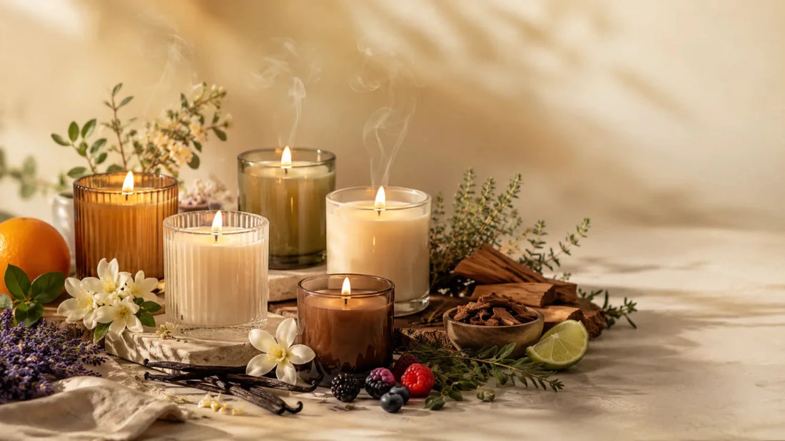🕯️ Notas olfativas en velas: cómo elegir aromas que conecten con tus clientes y aumenten tus ventas - Candle Craft